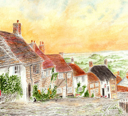 Sunrise at Gold Hill